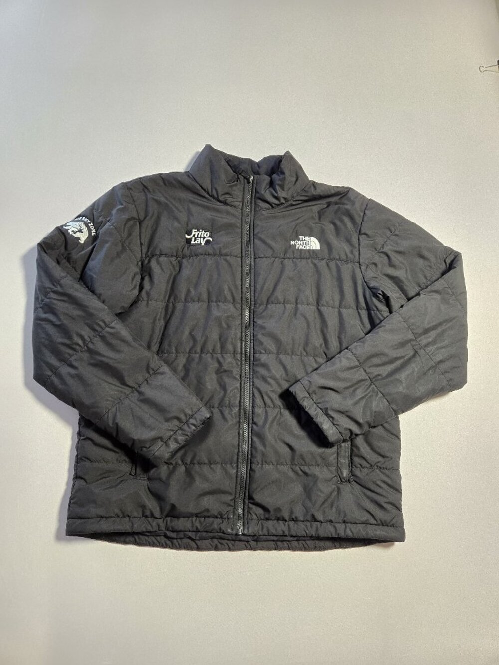 The North Face Men Everyday Insulated Jacket Frito Lay Big Sky Zone L.  NF0A7V6J